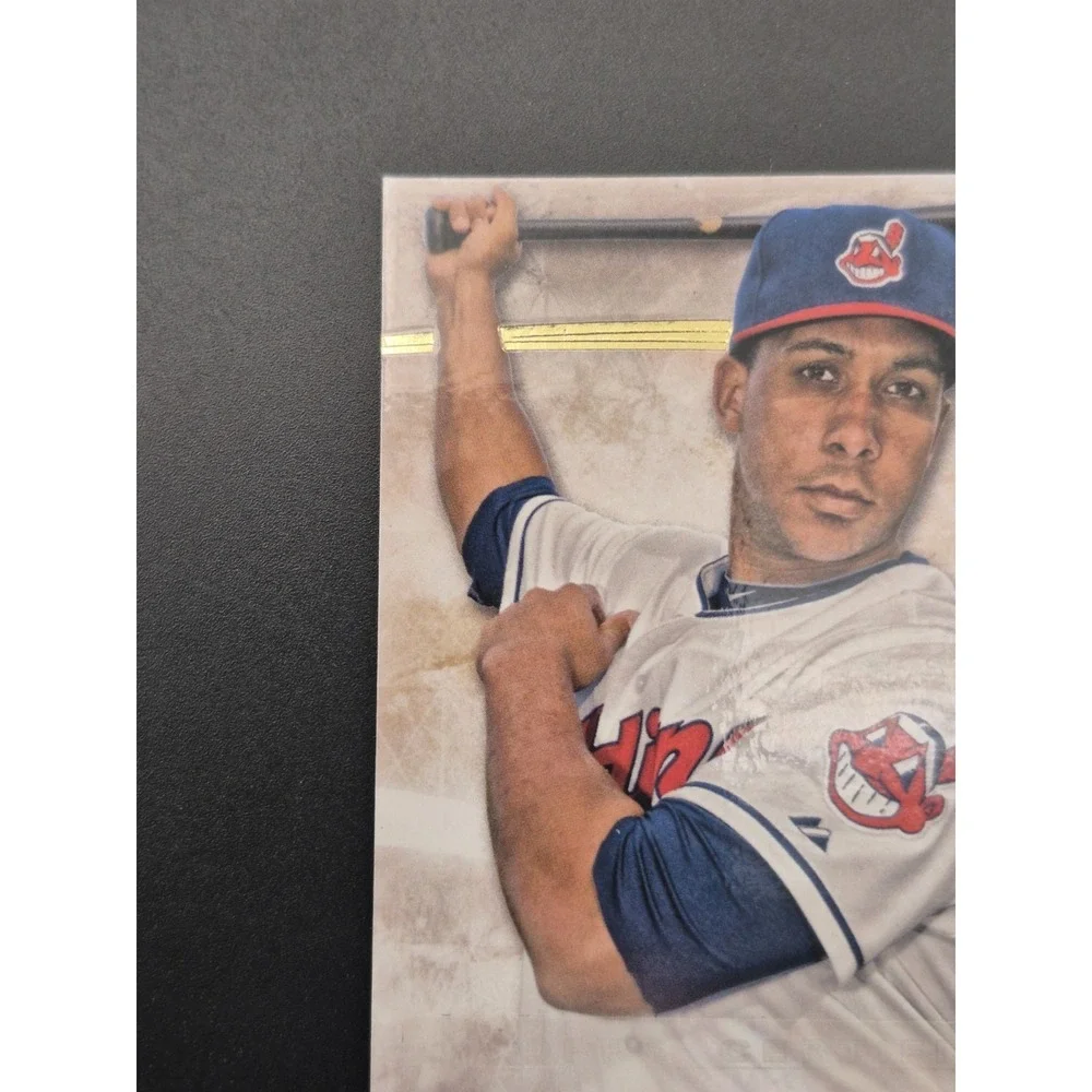 2014 Topps Supreme Michael Brantley #SA-MBR Sepia Auto /35 Cleveland Indians